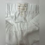 Cynthia Rowley  Women’s White Linen Pants Size Large‎ Loose Wide Leg Boho Beach Photo 7