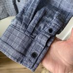 💛 Vintage Descendent of Thieves Blue Checkered Button Down Shirt Size XL Photo 4