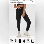 Aerie  Offline Warmup Leggings Black NWT Size Medium M Long POCKETS COMFY LOUNGE Photo 1