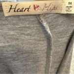 Heart & Hips Gray and antique lace jersey shift dress size medium Photo 4