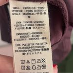 Free People Embroidered Purple Mini Dress Low V Front Satin button Accent 2 Photo 2