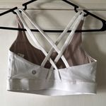 Lululemon white energy bra Photo 4