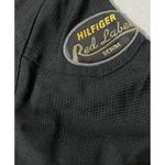 Tommy Hilfiger Red Label Denim Motorcycle Jacket Black Mens Large Photo 3