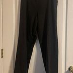 J.Crew  Black Wool Cashmere Blend Straight Leg Trousers Size 8 Workwear Photo 0