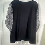 Premise  Black Elbow Sleeve Top Size 3XL EUC Photo 5