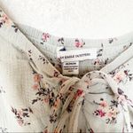 American Eagle Floral Print Cut Out Side Tank Size Medium Photo 3