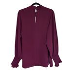 City Chic NWT Iris Top in Plum - Size M (18) Photo 3