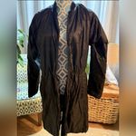 Athleta  Summit Black Insulated Longline Parka Rain Jacket Size Medium Photo 3