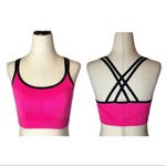 Champion  Pink Criss Cross Back Strappy‎ Sports Bra Size M Photo 1