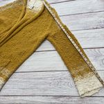 Anthropologie Akemi + Kin Chunky Knit Open Front Cardigan Ombré Mustard Size XL Photo 3