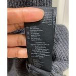 Sandro Paris Embellished Ribbed Wool & Cashmere Long Sleeve Gray Mini Dress US 2 Photo 8