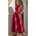 Hutch “Cassandra” Floral Mikado One-Shoulder Gown – Women’s Size 10 Photo 2