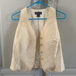 Anne Klein Anne Klien 11 1980 Vintage Ivory/Cream Blazer Vest Size 6/M Photo 6