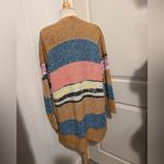 Free People Think Twice Chunky Cardigan Duster Sweater Bohemian Grandma Teacher Photo 1
