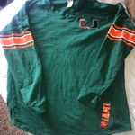 PINK - Victoria's Secret Victoria Secret Pink Miami Hurricanes Long Sleeve Photo 0