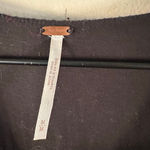 Free People Love Of My Life Black Button Front Midi Dress M | Tie Sleeves Photo 3