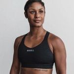 Nobull NWT Women's Pace Running Sports Bra - XS - Black Photo 1