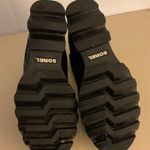 Sorel women black leather platform Joan Rhapsody waterproof wedge boots 8.5 Photo 7