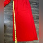 Flying Tomato Women’s Red Belted Wide Leg Pants Size S Photo 4
