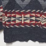 Denim & Supply Ralph Lauren Ralph Lauren Denim & Supply Womens Crewneck Sweater Red Gray Southwestern XL Photo 2