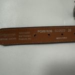 Nocona Women's Brown Western Belt Leather Rhinestone Horse Hair Studded Bling 26 Photo 1