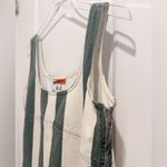 SIMON MILLER Sahara Striped Denim Dress in Gummy Green Ecru Mini size Medium Photo 9