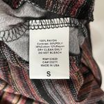 LA Made New  Striped Sweater Hoodie Lightweight Knit Elbow Patch Long Sleeve Photo 14