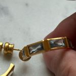 NWOT Julie Vos Hoop Earrings Gold Photo 7