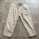 Loft  Paper Bag Tan Pants Sz LP NWT Photo 2