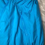 Nike The athletic depart. turquoise hooded windbreaker Photo 5