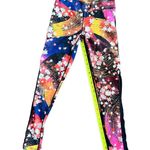 Free people movement floral colorful leggings s/p Orange Size undefined Photo 6