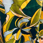 Bar III Green Psychedelic Top Photo 4