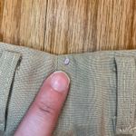 Hunter  Vintage Tan Khaki High Rise Pleated Shorts Womens 6 Photo 11