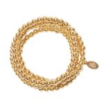 8 Other Reasons NWT Bubble Bangle Set Gold Beaded Bracelet Photo 1
