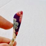 Floral plastic wayfarers with gradient brown lenses women’s Pink Photo 4