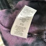 Free People Purple Tie Dye Open Back Tunic Tee Photo 5