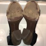 Lucky Brand  Women’s Odonna Leather Suede Black Ankle Strap Platform Heels Photo 5