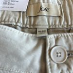 Joie NWT  Pleated High Rise Short In Color Rainy Day Cotton / Linen Blend Photo 4