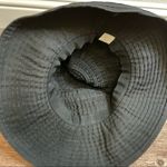 Black Sunhat Foldable One Size Photo 2