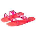 Dolce Vita Jelly Sandals Womens Size 6‎ Neon Pink Slip On Shoes NEW Photo 1