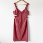 Gianni Bini Hope Crepe Sweetheart Neckline Cut Out Midi Dress Photo 1