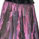 Laura Ashley Vintage 80s Strapless Velvet Purple Ball Gown Photo 4