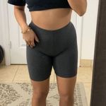 Target Charcoal Gray Biker Shorts Photo 0
