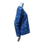 L.L.Bean NWOT  Sun Shirt UPF 50 Size Small Printed Blue Photo 2