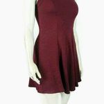 Urban Outfitters UO Silence + Noise Wine Fit Flare Open Back Dress Photo 1