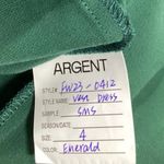 NEW Argent Vest Emerald Green Sleeveless Button Down Tie Belt Midi Maxi Dress 4 Photo 4
