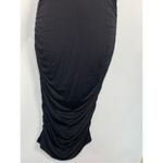 IMG Women's Tank Pullover Ruched Bodycon Dress Black Medium Photo 4