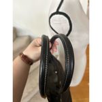 Dooney & Bourke Vintage  Black Fabric & Leather Shoulder Bag Photo 3