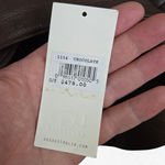 UGG Vintage Y2K  Pebbled Leather Shoulder Bag Chocolate Brown Slouchy Tote Photo 14