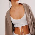 Free People Intimately Candy Ribbon Bralette in Bright White Photo 2